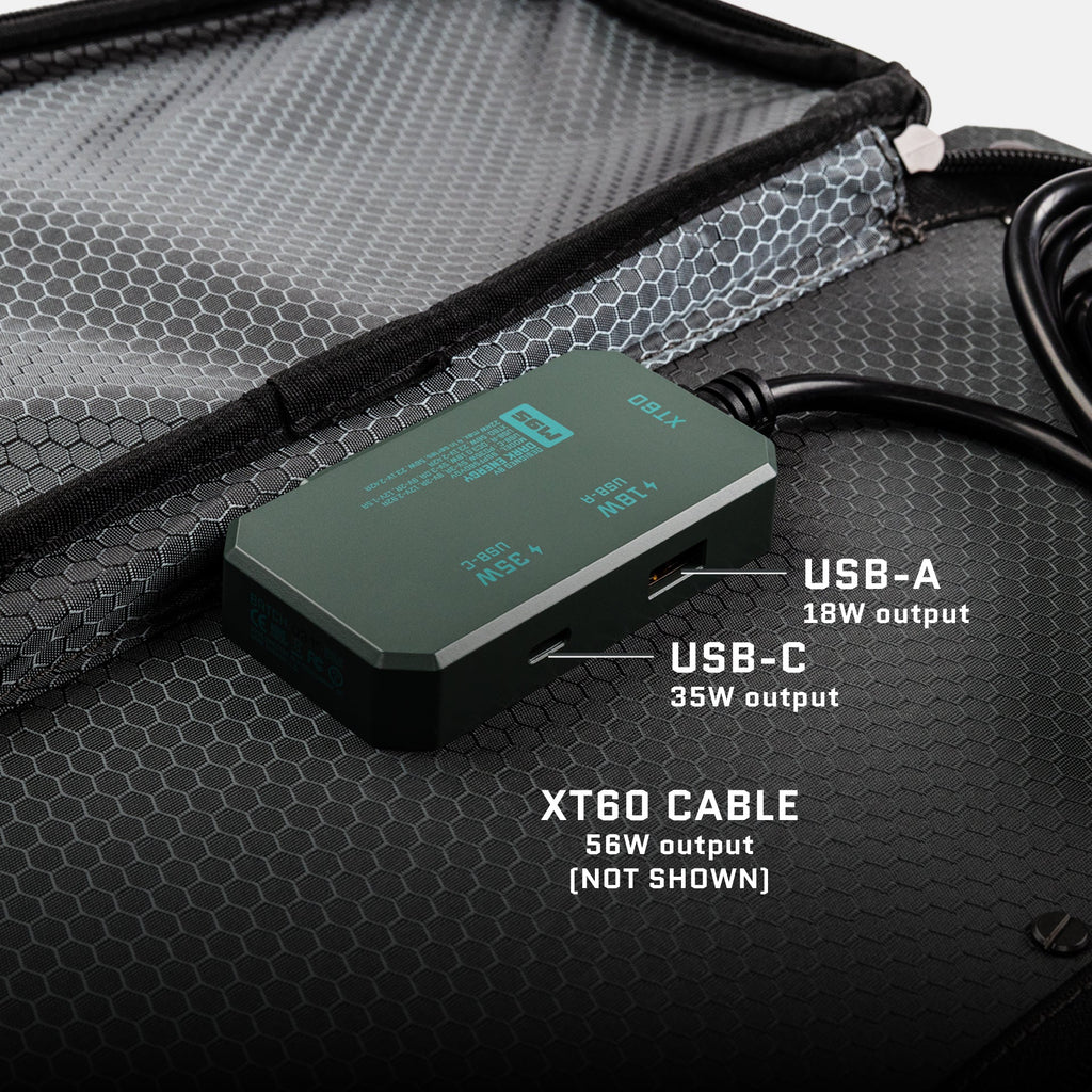Dark Energy Spectre 56W Portable Solar Panel