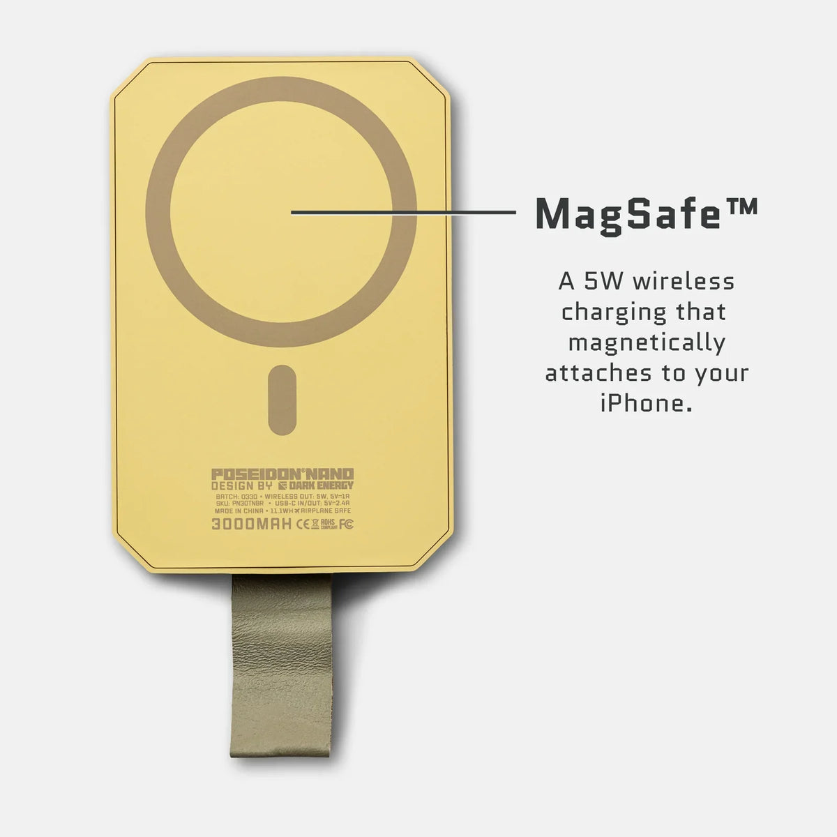 Dark Energy Poseidon Nano MagSafe-Compatible Power Bank
