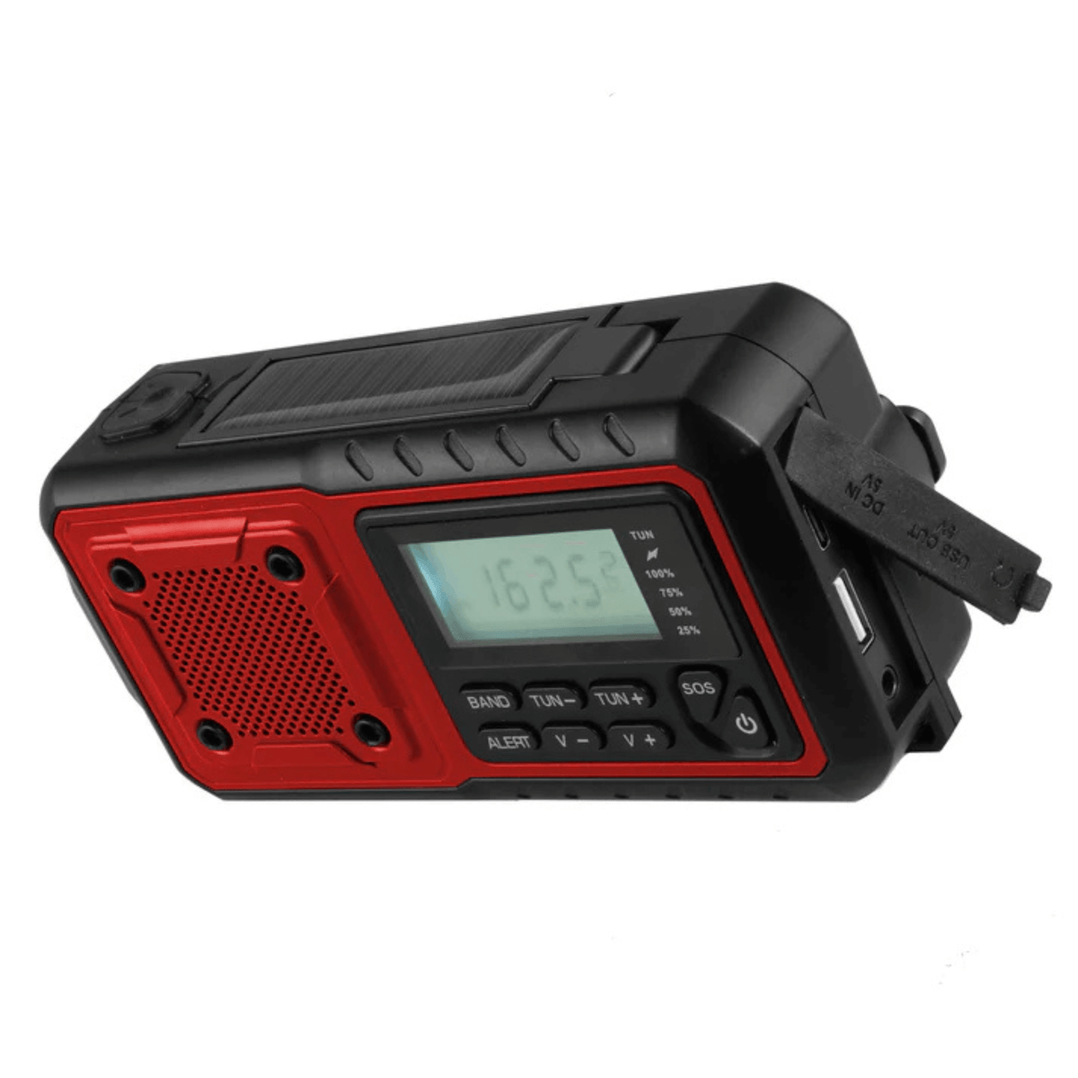 Supersonic Guardian Emergency NOAA Radio – Solar, Crank & USB-C