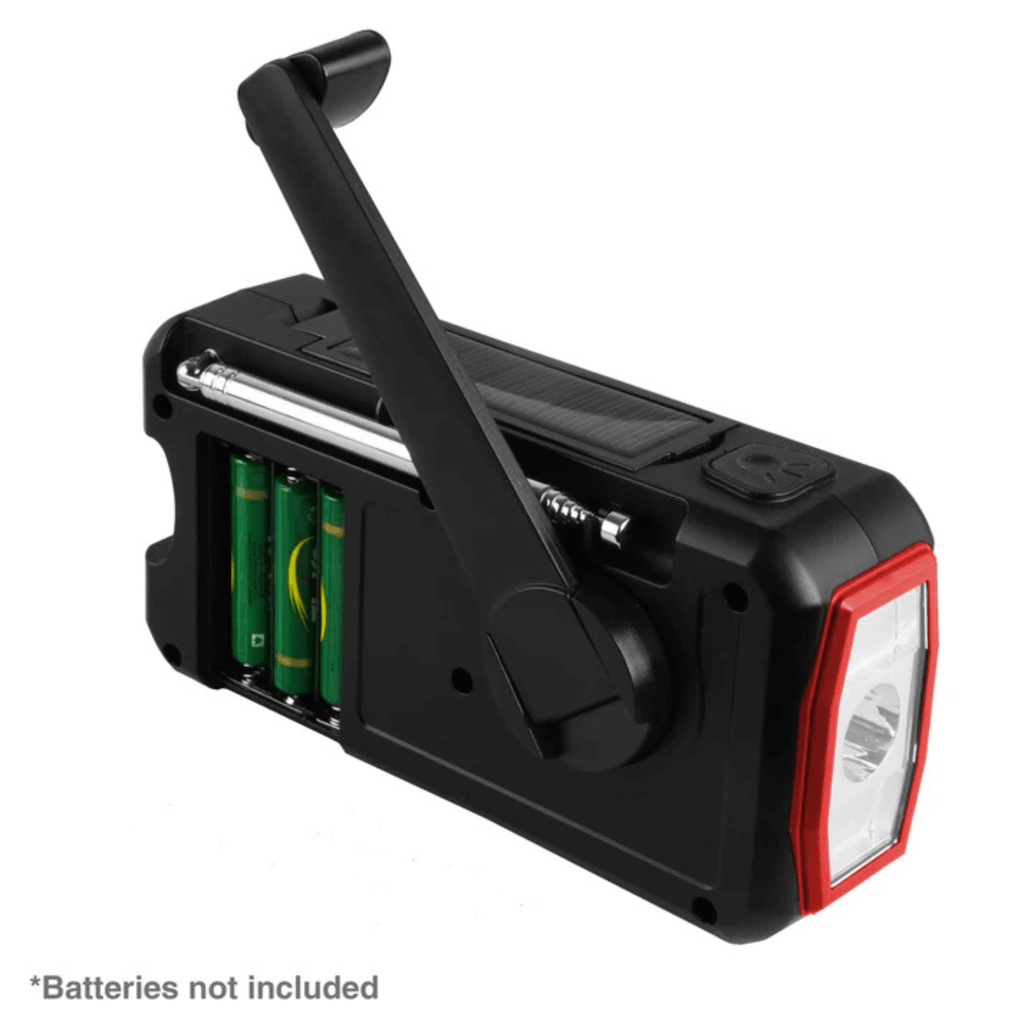 Supersonic Guardian Emergency NOAA Radio – Solar, Crank & USB-C