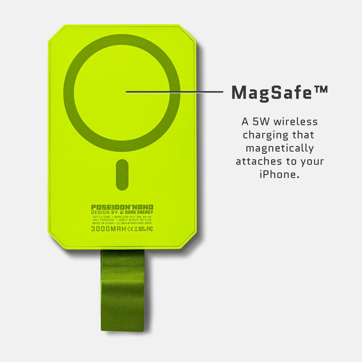 Dark Energy Poseidon Nano MagSafe-Compatible Power Bank