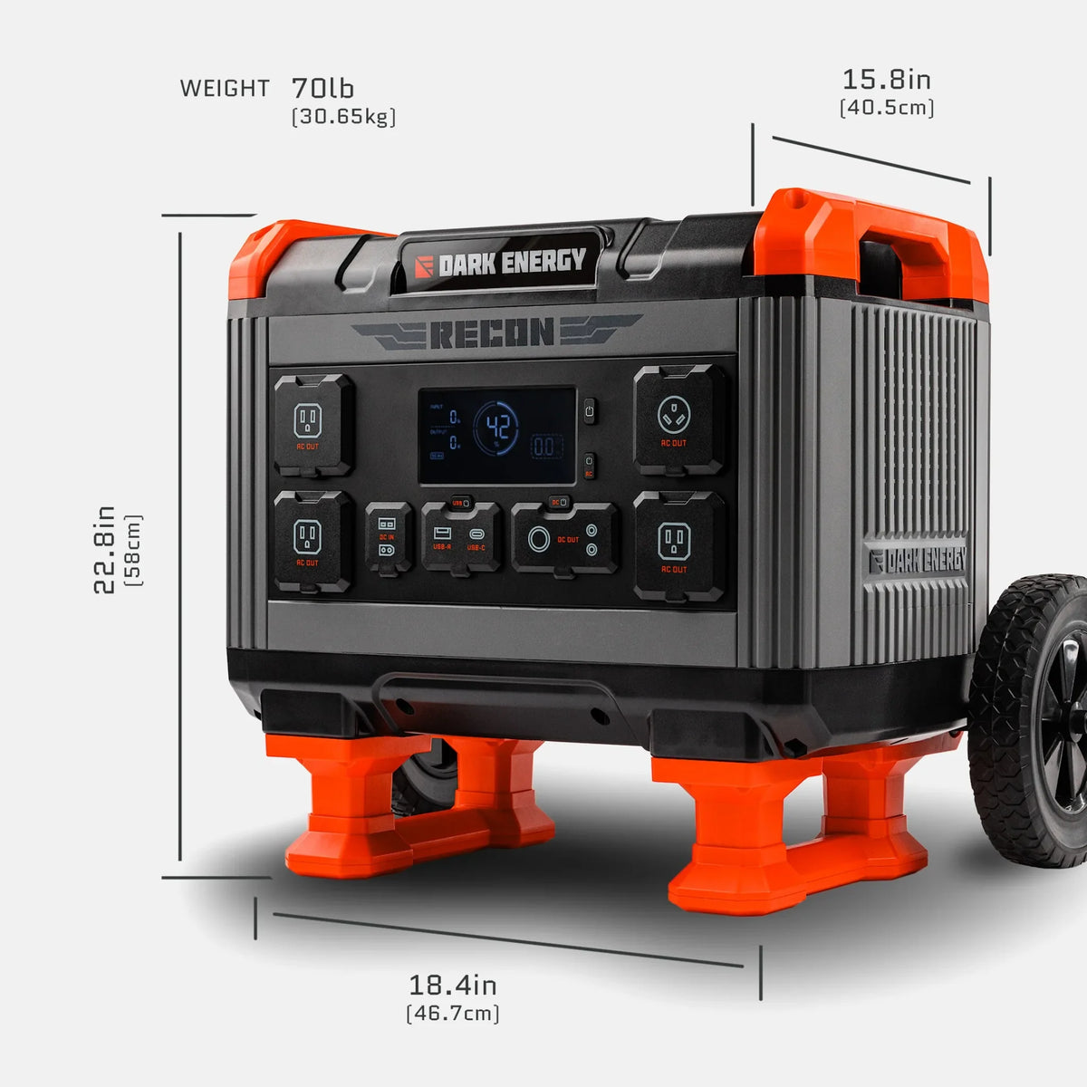 Dark Energy Recon 2000 Portable Power Station