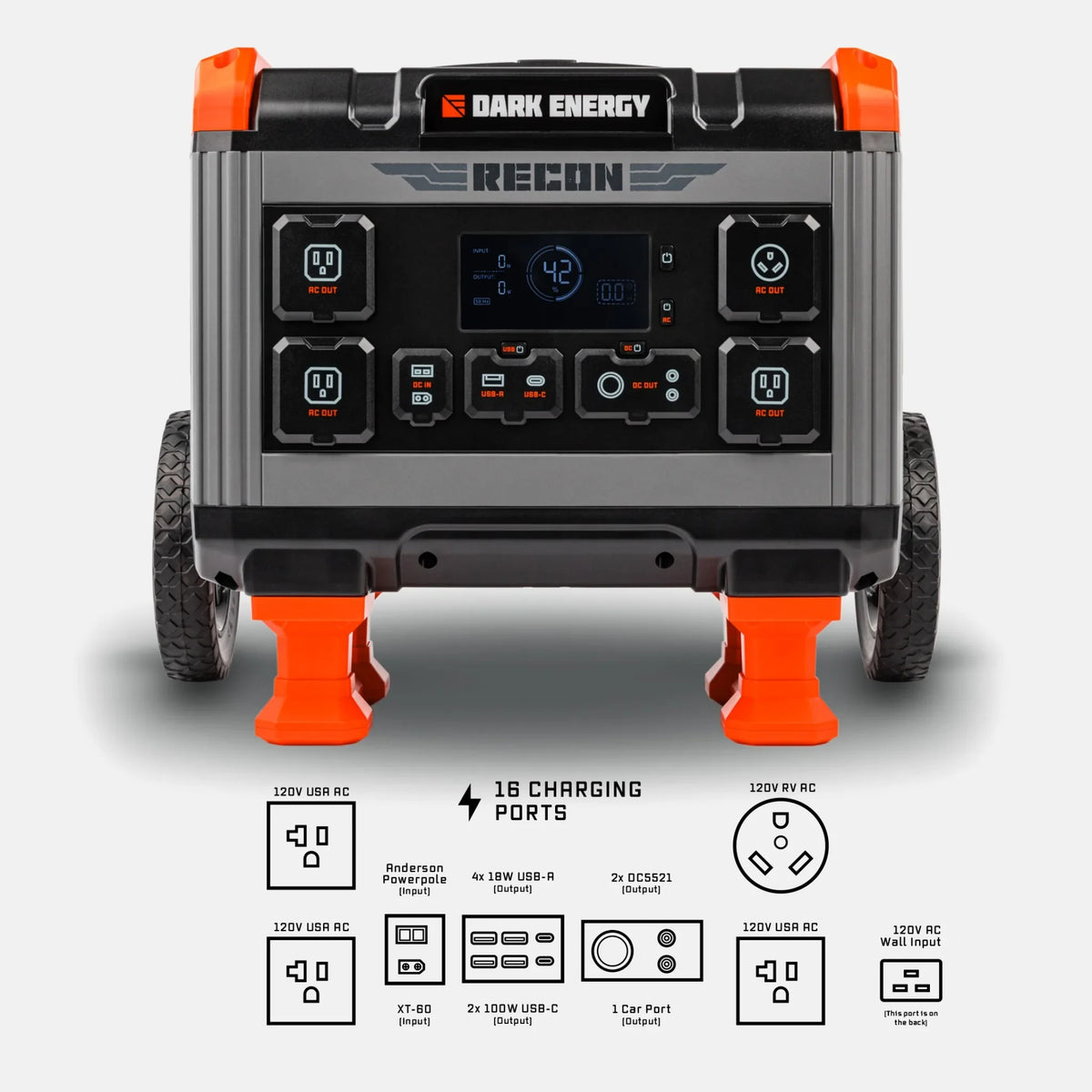 Dark Energy Recon 2000 Portable Power Station