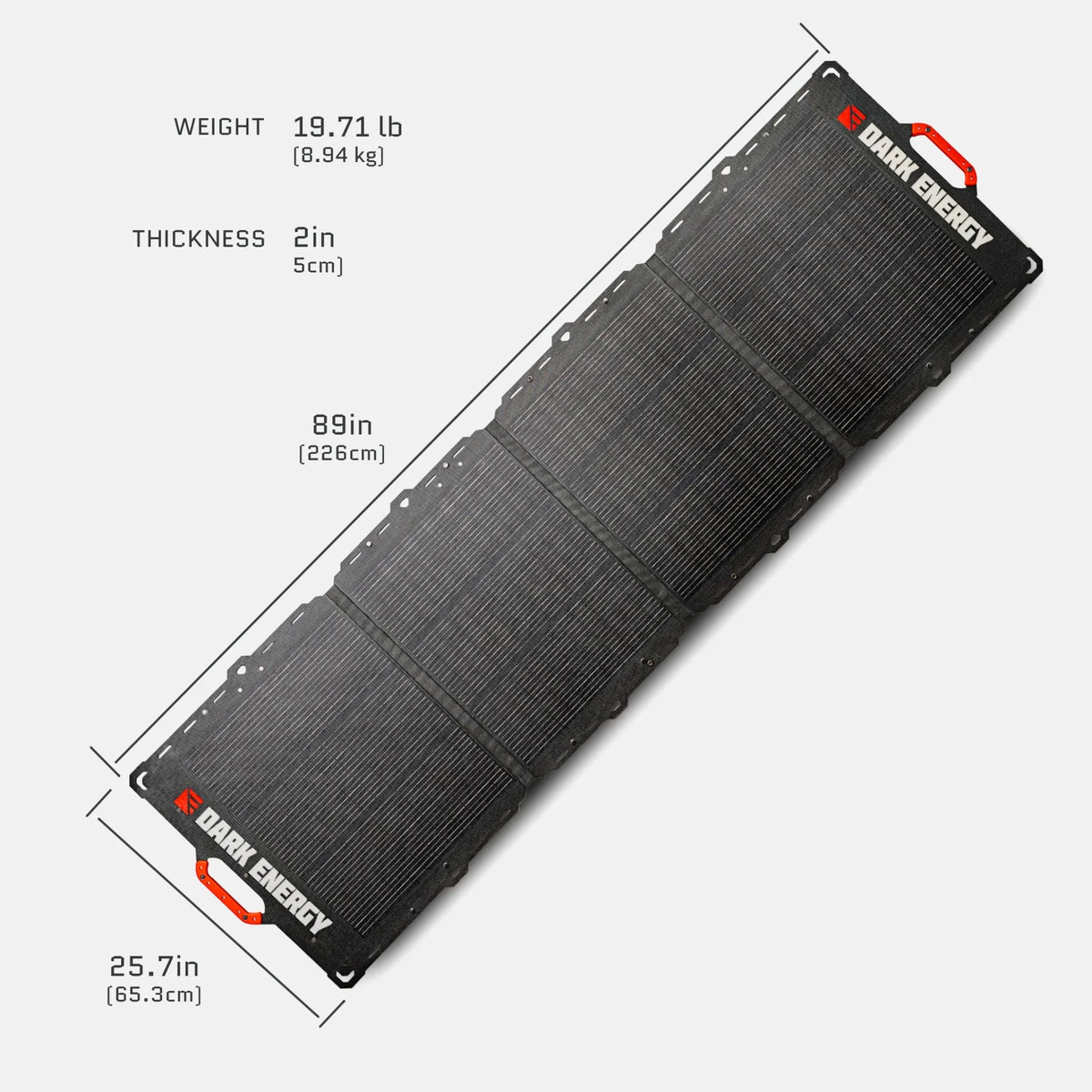 Dark Energy Spectre 200W Portable Solar Panel